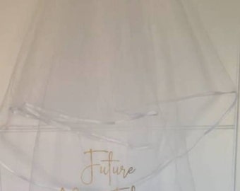 Future Mrs Veil or Clothing Decal Transfer - Iron on transfer