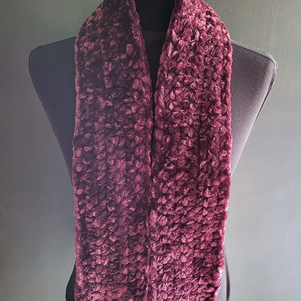 Burgundy Scarf