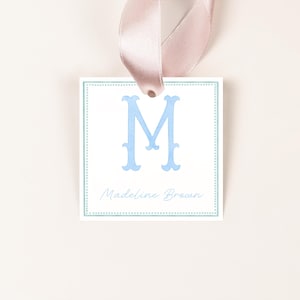 Monogram Enclosure Gift Cards, Gift Tags or Stickers, Event Labels, Favor Tags, Celebration Tags