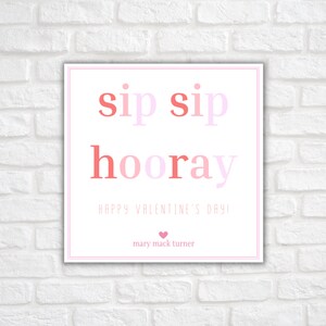 Printable Valentine | Class Tags | Gift Tags