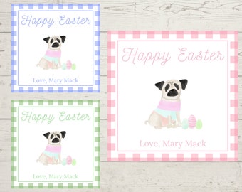 Easter Tags | Gift Tags | Set of 24 | Custom | Watercolor