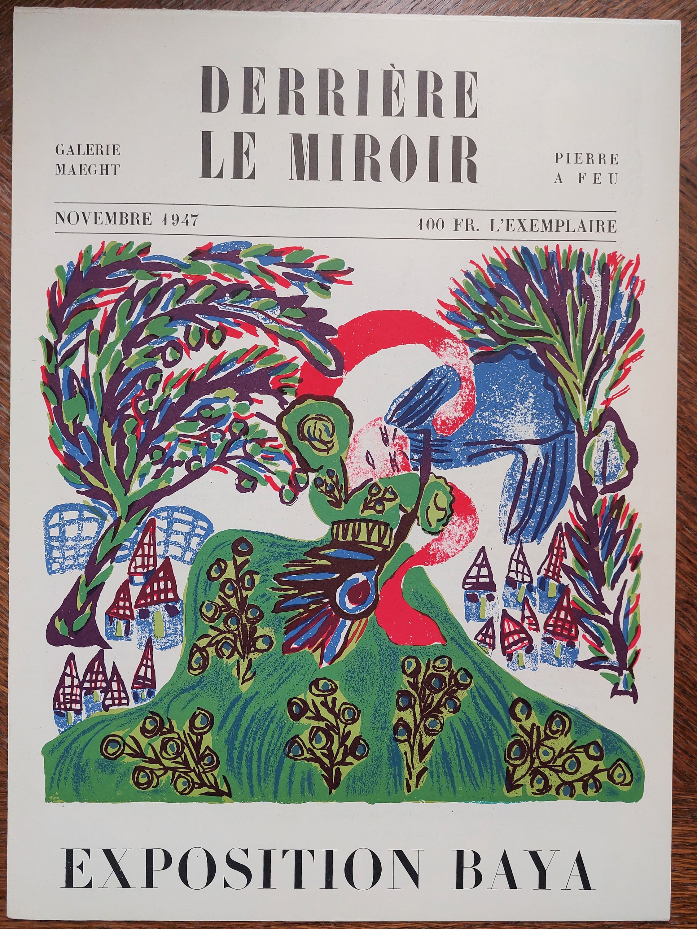 Derriere le miroir No. 6 (DLM)、EXPOSITION BAYA / バヤ