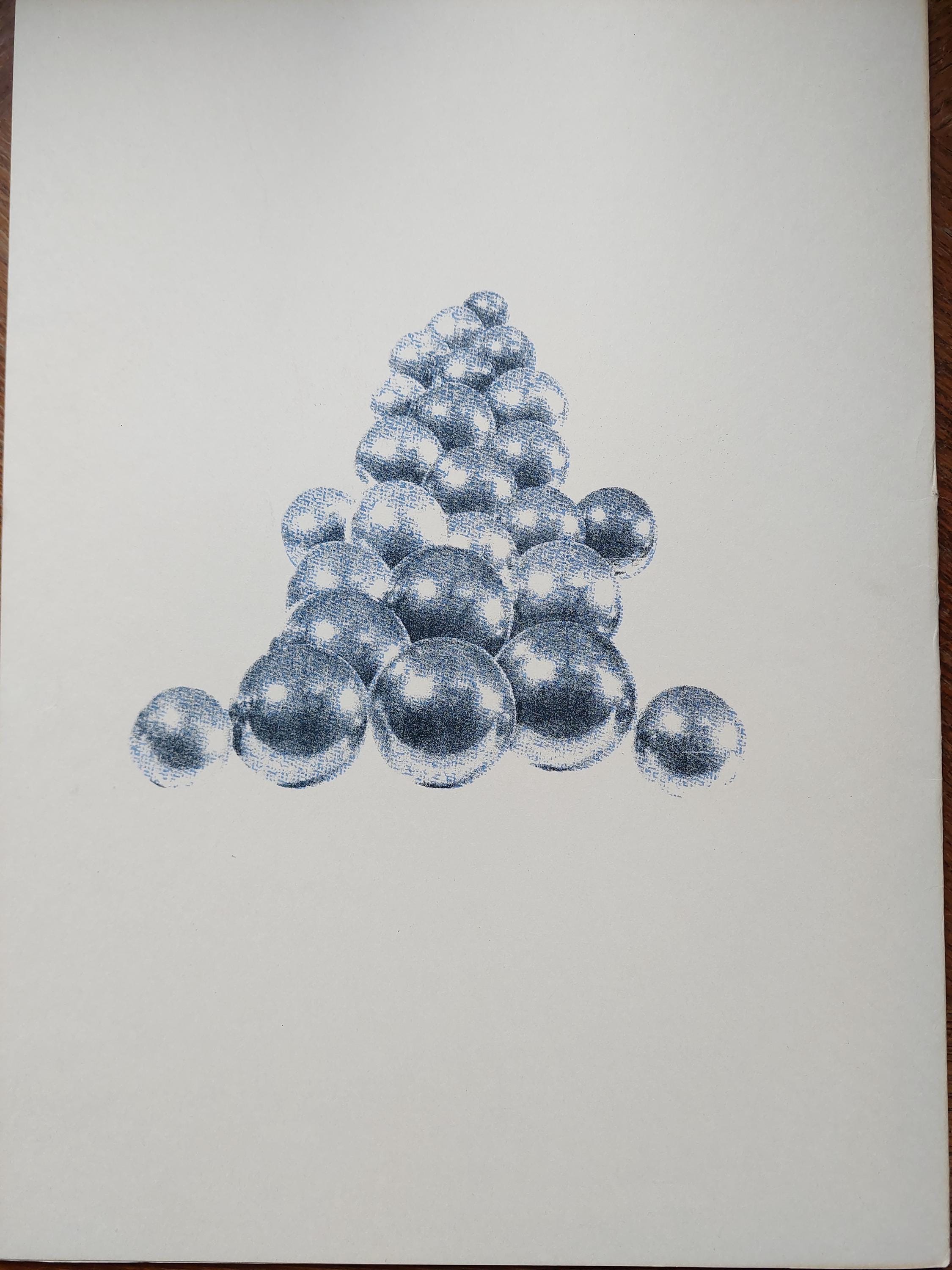 Pol Bury Derrière le Miroir No. 191 (1971) met originele prints