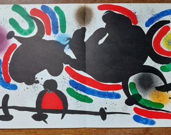 ジョアン・ミロ、エッチング、限定版、アートプリント、抽象芸術