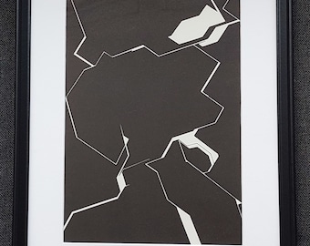 Pablo PALAZUELO Original lithograph / Gallery Maeght, Paris, 1971