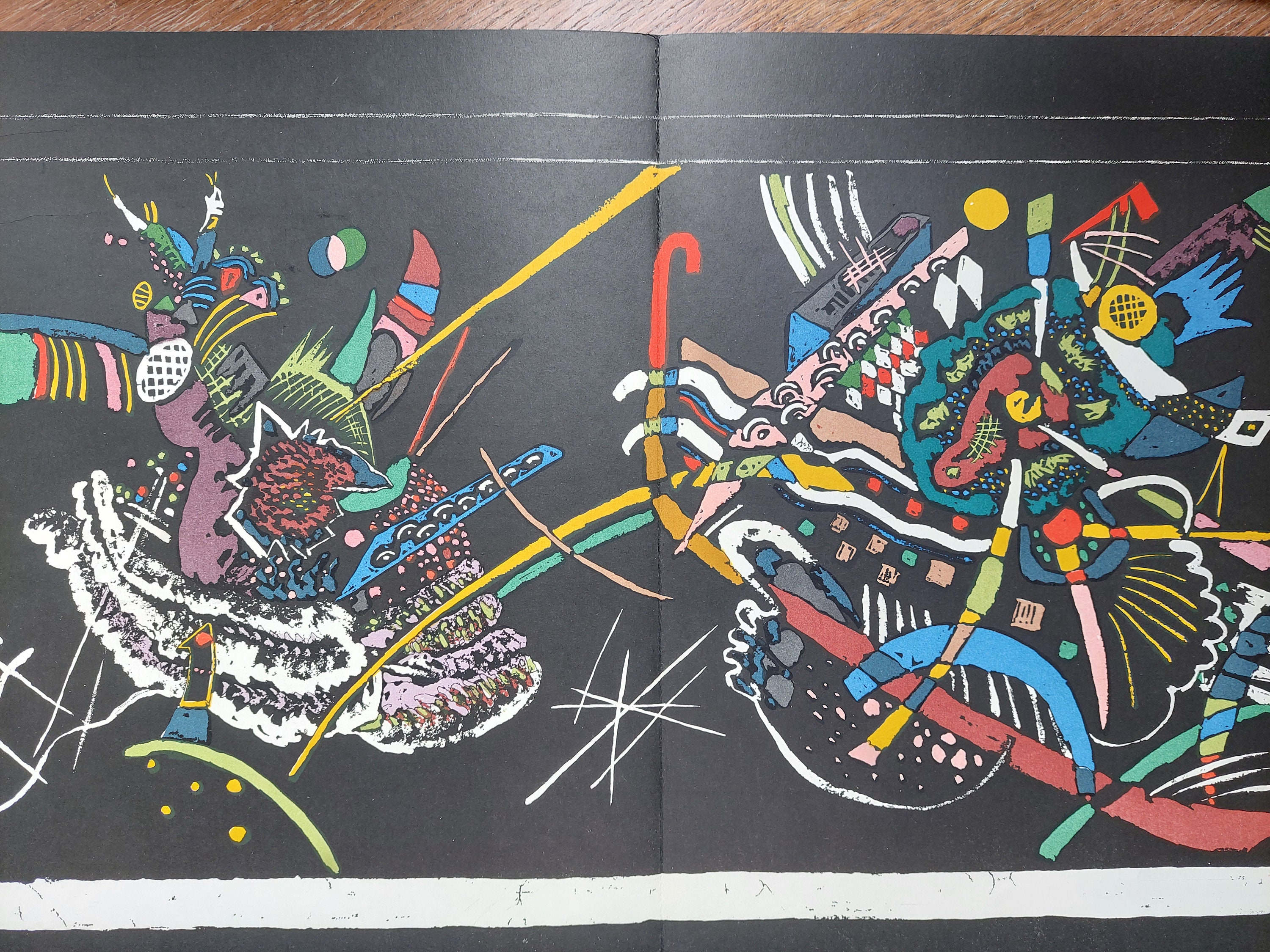 Wassily KANDINSKY Original Lithograph. Maeght Editeur, Paris, 1958
