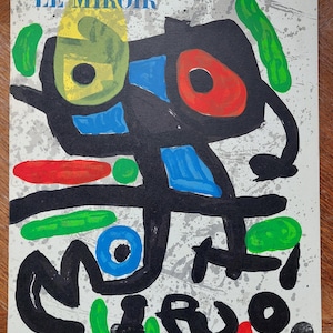 Joan MIRO - Derrière le Miroir No. 186 [With original lithographs], 1970 // Original print by Miró