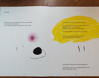 Joan MIRO Lithograph in color, 1971