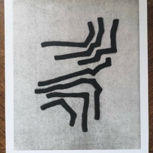 Eduardo CHILLIDA Offset lithograph // Gallery Maeght, Paris, 1971