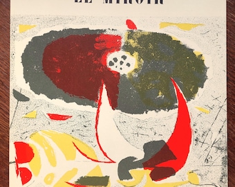Wassily Kandinsky Original Lithograph Cover, Derrière Le Miroir