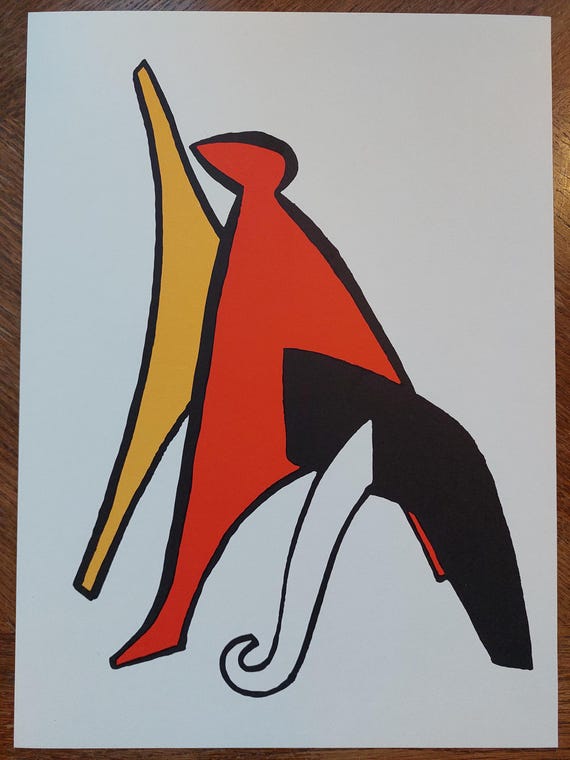 Alexander CALDER Original Lithograph 