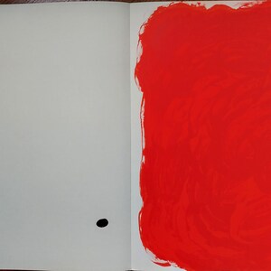 ジョアン・ミロ オリジナルイトグラフ「Noir et rouge」、1971年