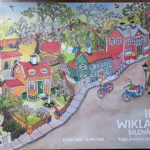 Ilon Wikland exhibition poster, 2024 / Gothenburg Museum of Art, Sweden