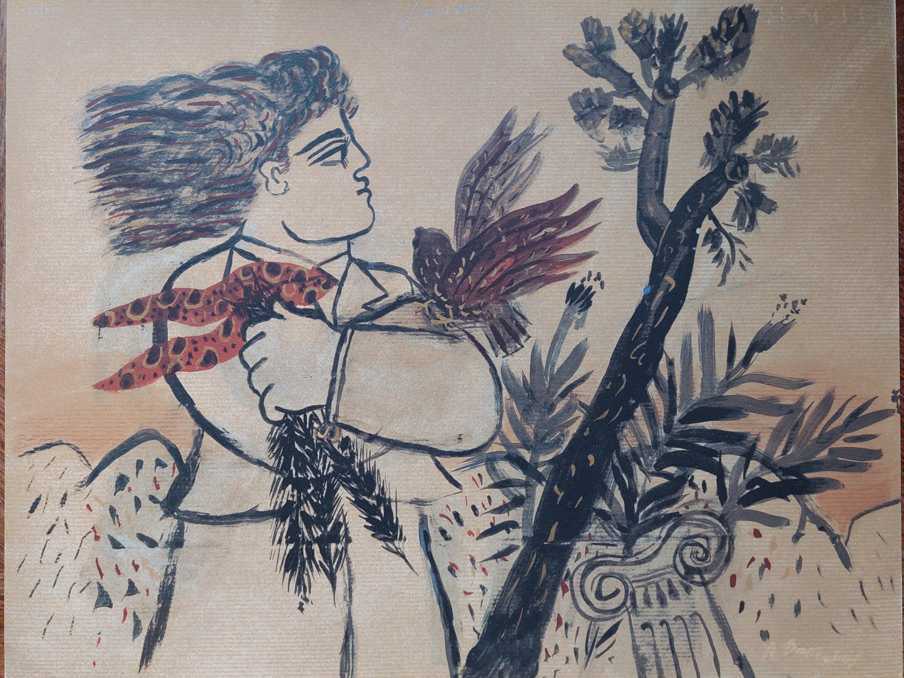 Alecos Fassianos アレコス ファシアノス 絵画