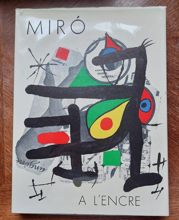 Joan MIRO Original lithographs in the book "MIRÓ A L'ENCRE", 1972
