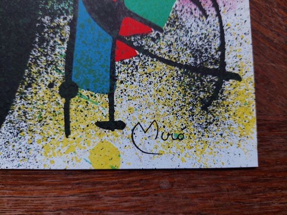 Joan MIRO Original Lithograph 