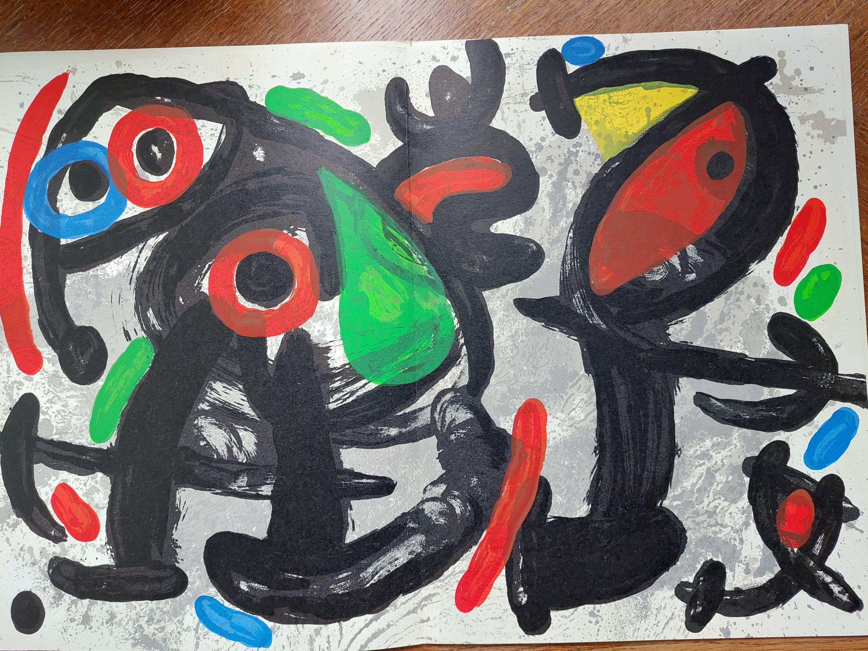Joan MIRO - Derrière Le Miroir No. 186 [with Original Lithographs