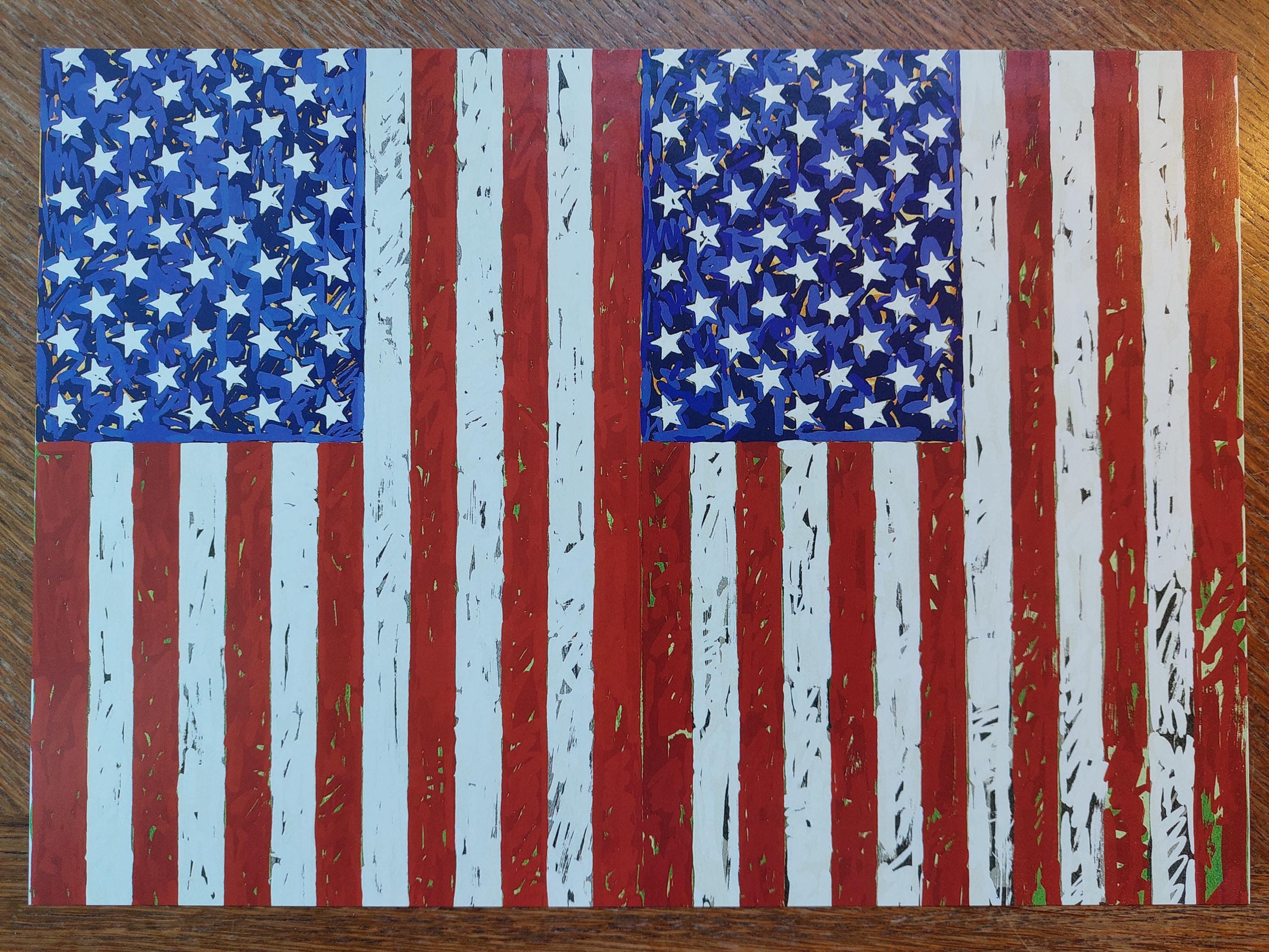 Jasper johns flag - Etsy 日本
