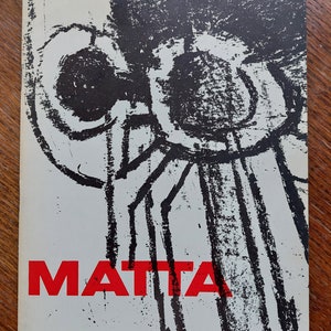 Roberto Matta. Moderna museet catalog, 1959