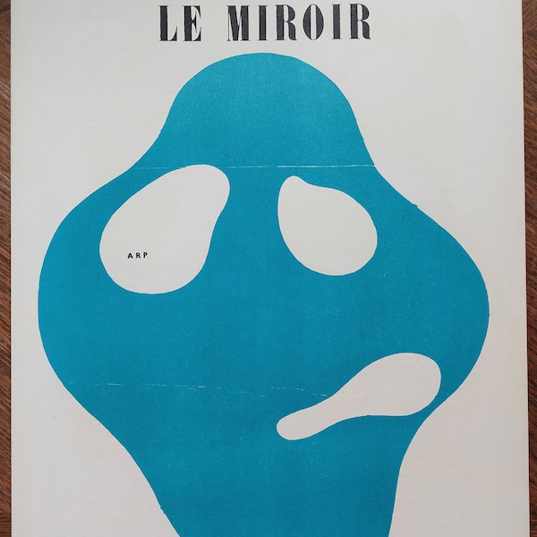 Jean ARP - Derriere Le Miroir No. 33 [With original woodcuts] - 1950