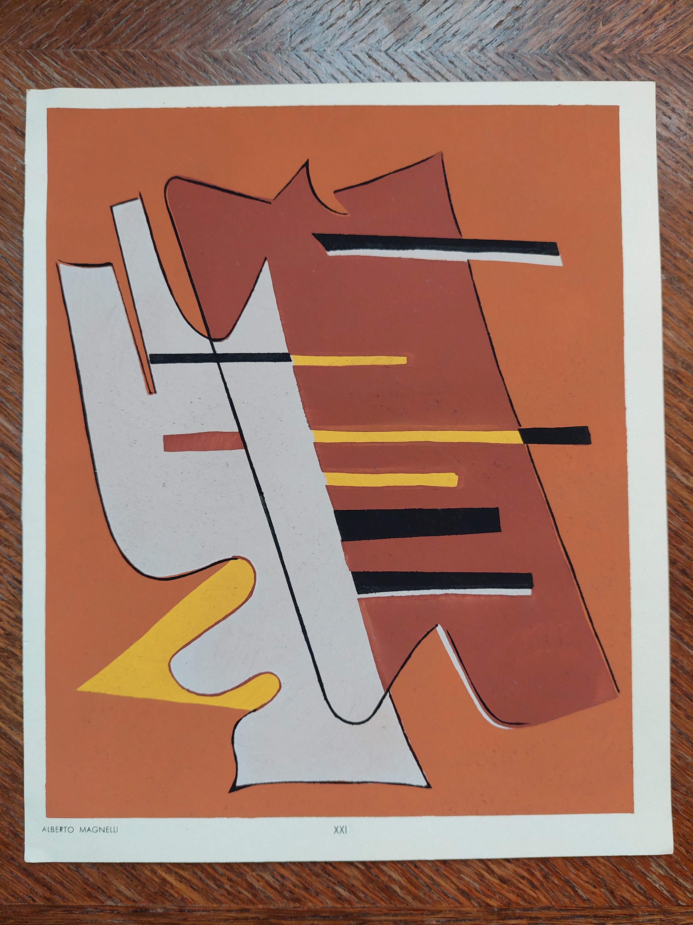 Alberto Magnelli、 ELEMENTS GROUPES NO.1 Alberto Magnelli、 ELEMENTS GROUPES NO.1（Exhibition
