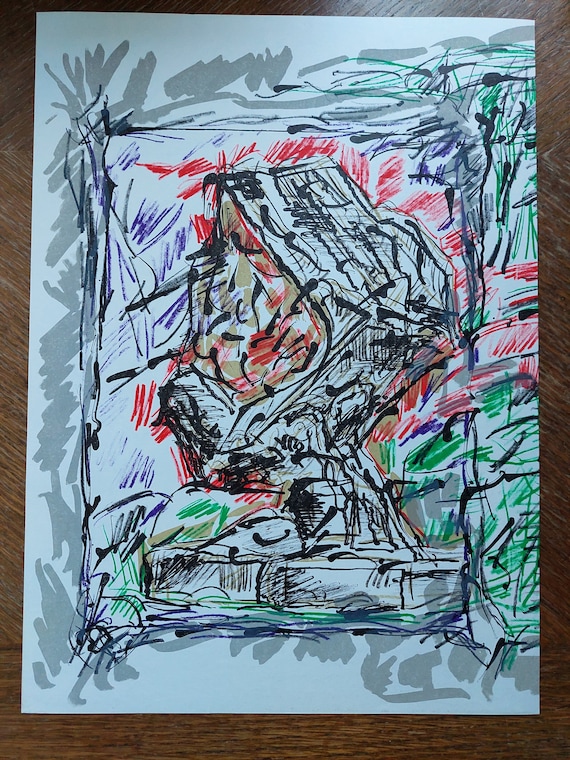 ジャンポールリオペル　リトグラフ　ジャン=ポール　リオペル ジャン=ポール・リオペル オリジナルリトグラフ、1976年 / リオペル