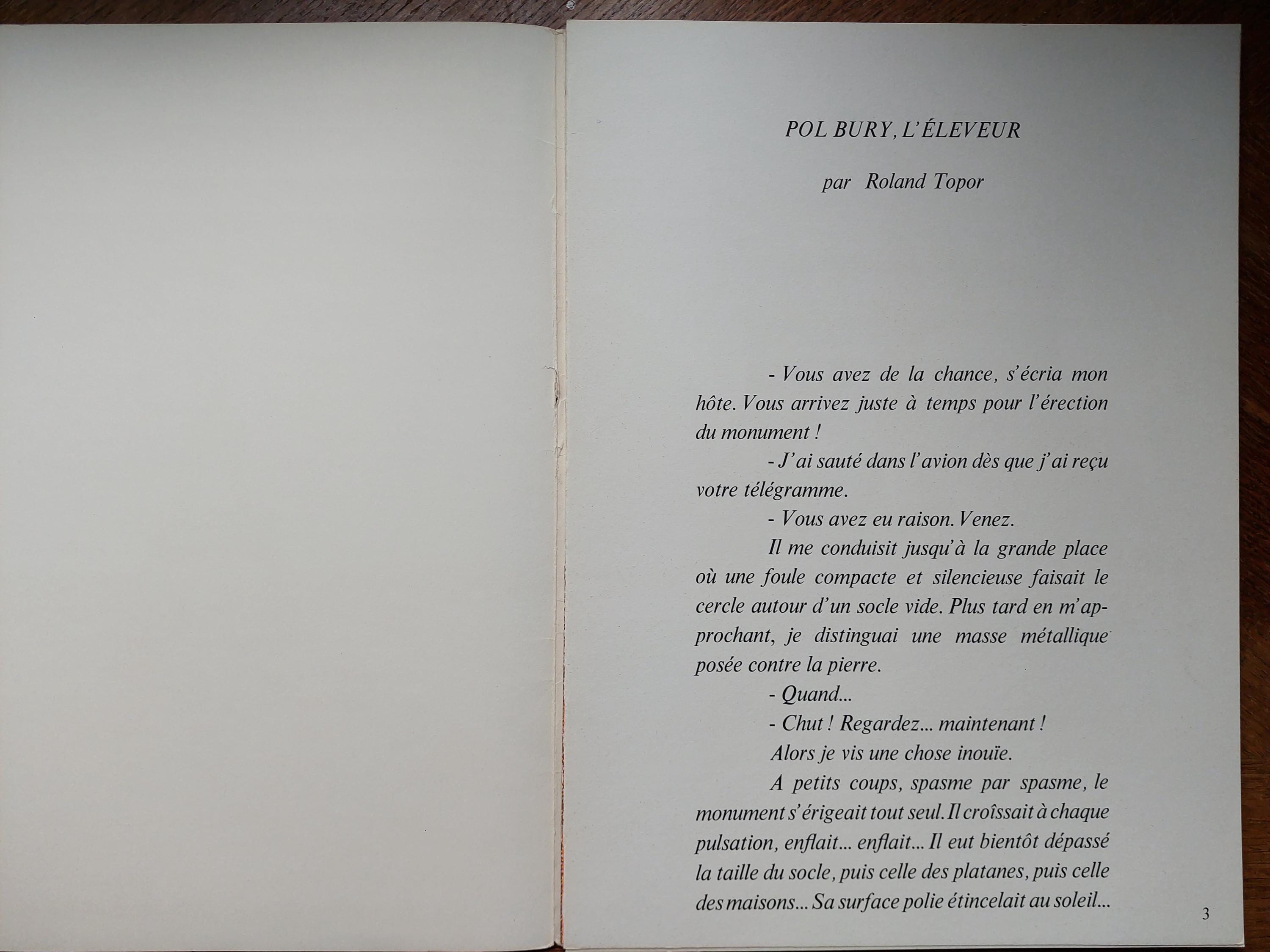 Pol Bury Derrière Le Miroir No. 191 (1971) With Original Prints