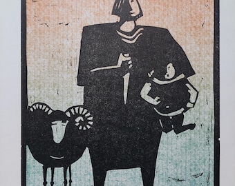Åke Holm Skulpturer, Bilean and the Donkey - Etsy Singapore