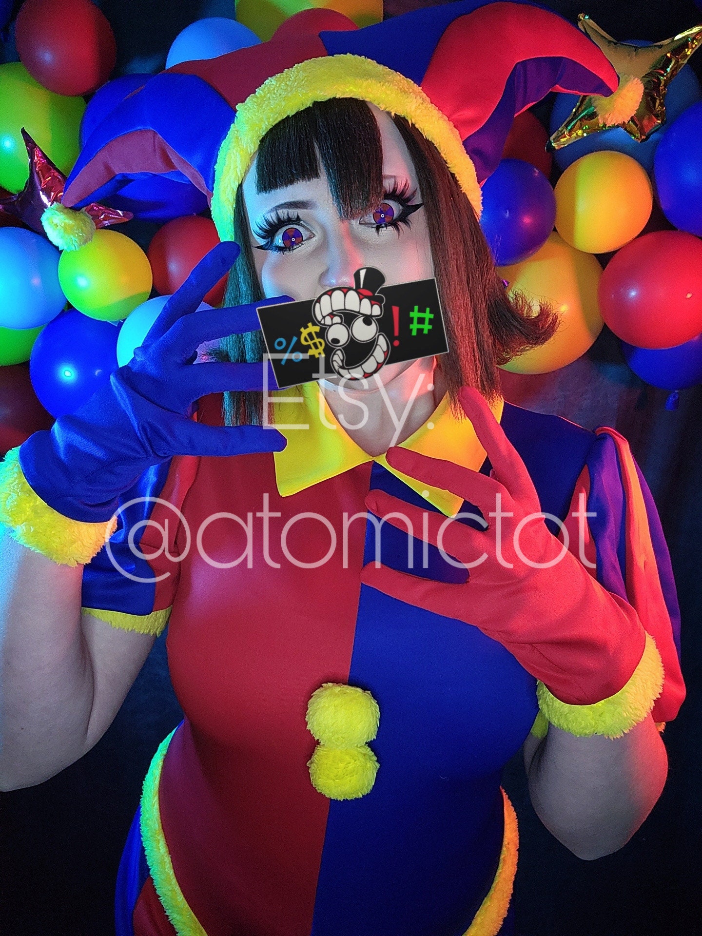 TADC Pomni Cosplay Print 2 - Etsy