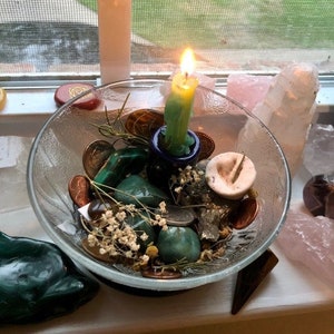 Money (Prosperity) Bowl Spell Instructions- Instant Download Digital File (DIY Grimoire Page)