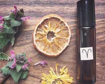 Aries Astrological Oil Recipe- Instant Download Digital File (DIY Grimoire Page)