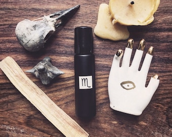 Scorpio Astrological Oil Recipe- Instant Download Digital File (DIY Grimoire Page)