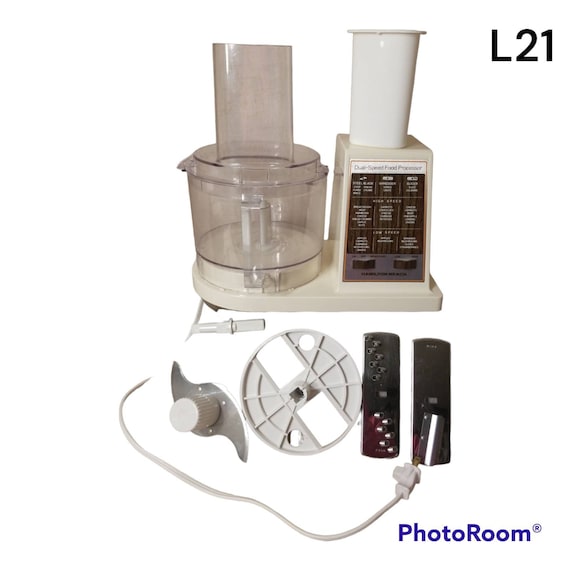 Hamilton Beach 2 Speed Food Processor Model 702 4 Complete Tested