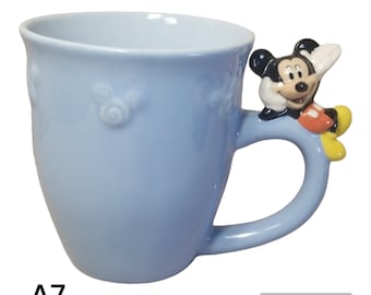 Mickey Mouse Disney Coffee Cup Mug Disneyland Disney World Tea Cocoa EUC