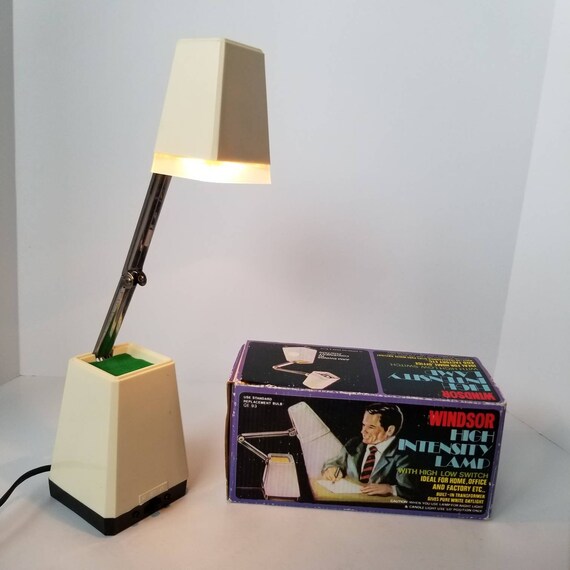 Vintage Foldable Windsor High Intensity Desk Lamp Light Hong Vintage Foldable Windsor High Intensity Desk Lamp Light Hong