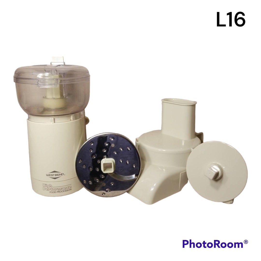 Vintage West Bend High Performance Food Processor Chopper 65001 Tested