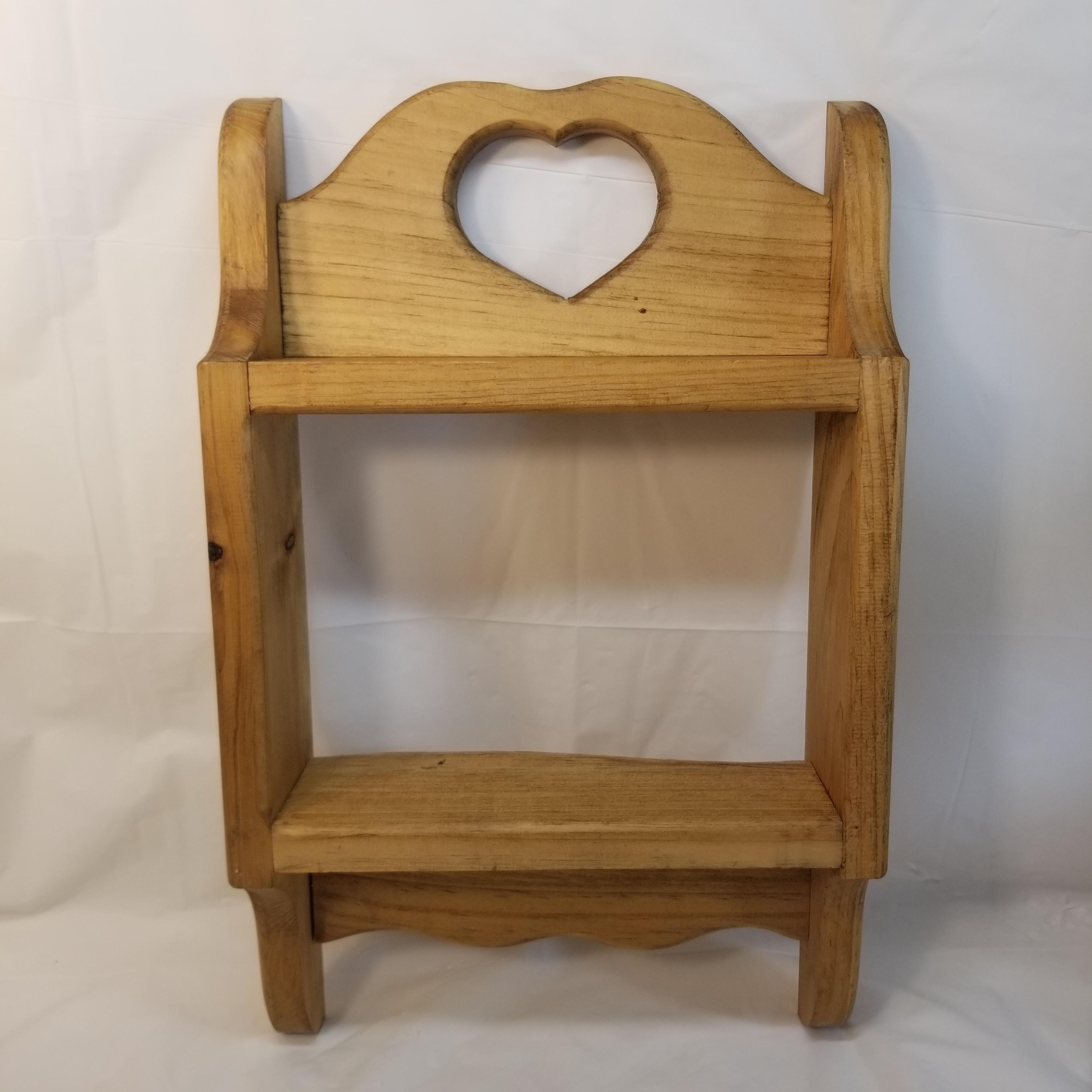 Heart Cut Out Shelf - Etsy