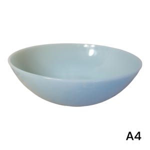 Vintage Fire King Delphite Turquoise Blue Vegetable Serving Bowl 8” EUC