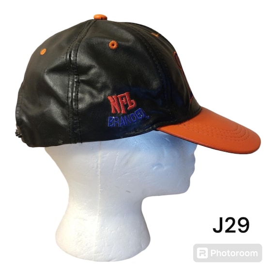 NFL Chicago Bears Leather Snapback Hat Cap Vintage Made in USA Football Etsy