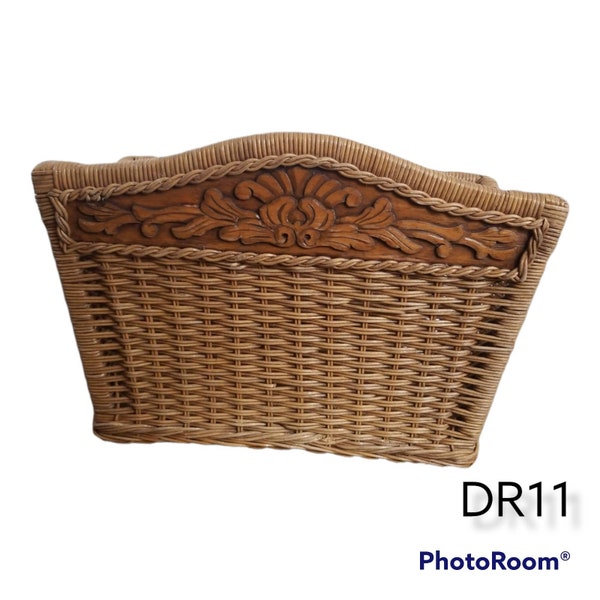 Boho Magazine Holder Etsy