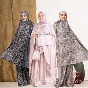 Hijab prayer clothes/Islamic prayer dress/Muslim salah set/Salah prayer clothes