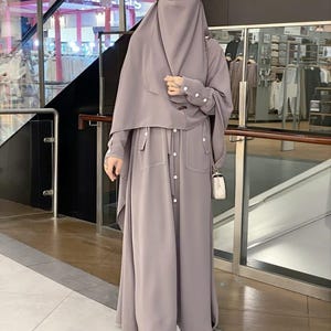 アバヤ ヒマール セット ニカブ ハウラ シリーズ / イスラム教徒