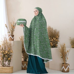Islamic prayer dress cotton hijab muslim women