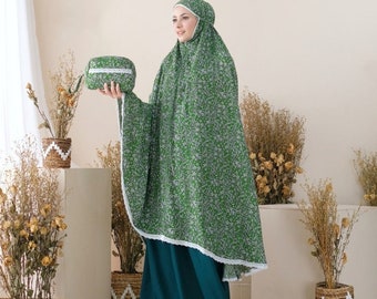 Islamic prayer dress cotton hijab muslim women