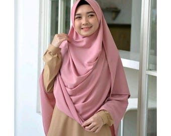 Instant khimar hijab Muslimah women hijab prayer Islamic head cover