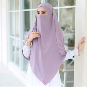 Hijab Khimar niqab instant slip on|prayer hijab|Khimar head covering/hijab prayer muslim women