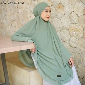 Hijab Khimar slip on Islamic head cover prayer hijab muslimah daily hijab