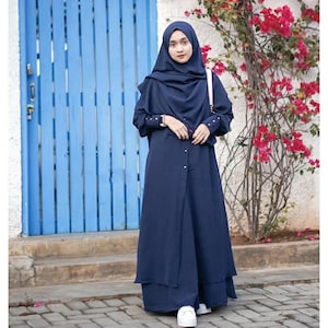 Abaya muslimah tuniek set rok hijab niqab / hijab gebedskleding / islamitische dameskleding