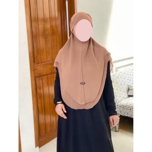 Buy one get one free Khimar hijab muslim women/Islamic head cover/hijab prayer muslimah