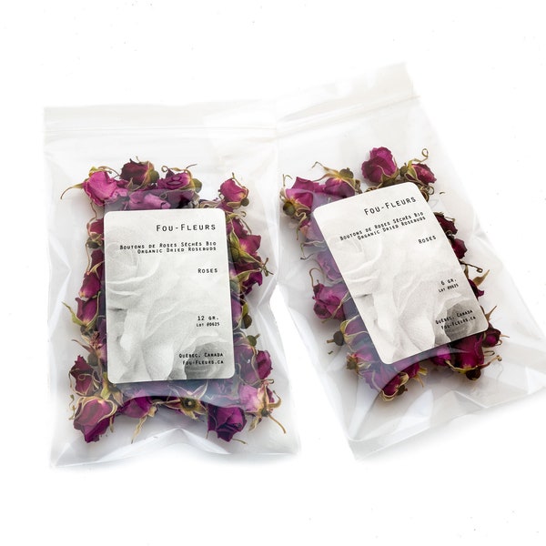 Organic Dried Rose Buds